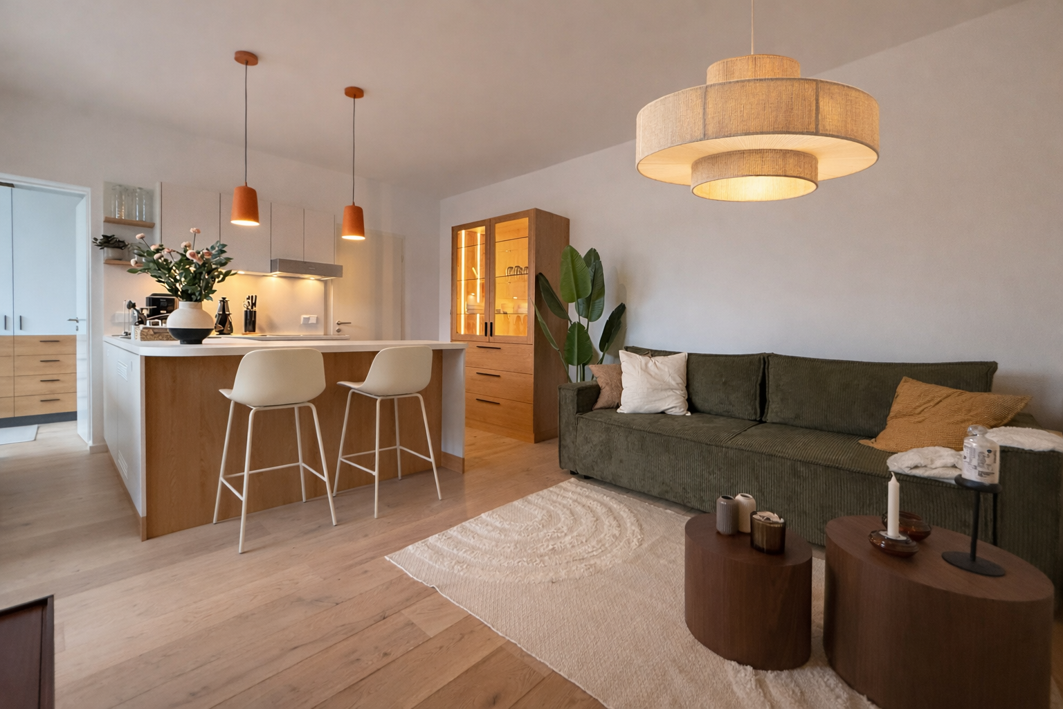 Wohnzimmer und Küche ML 71 OG2